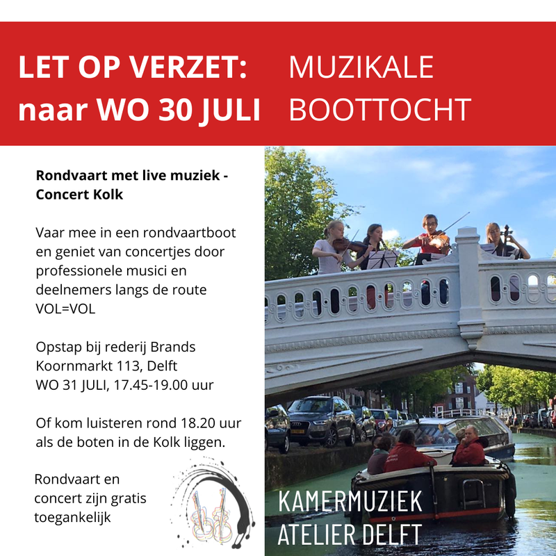 boottocht wijziging